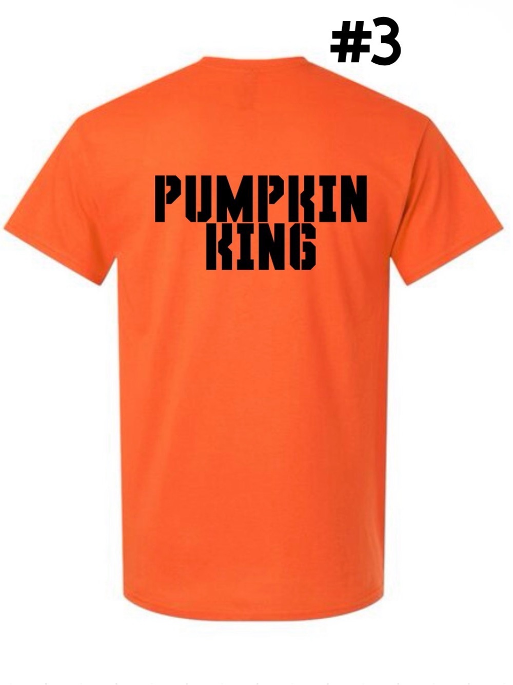 Pumpkin King Black Jack-O'-Lantern T-shirt unisex - Picture 7 of 7